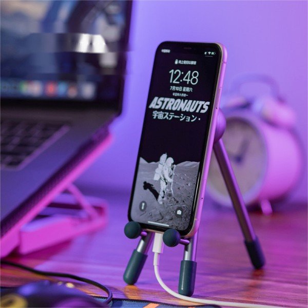 Remax RM-C58 Βάση Γραφείου για Κινητό σε Ροζ χρώμα